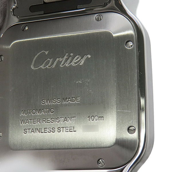 カルティエ サントス ドゥ カルティエ LM WSSA0030 Cartier 腕時計 ブルー文字盤