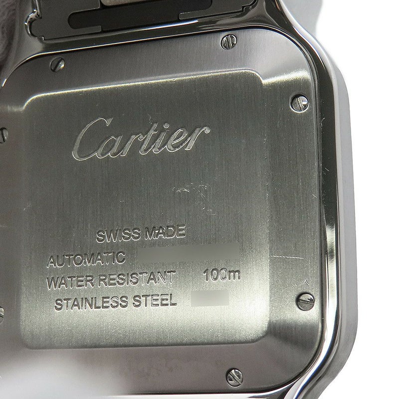 カルティエ サントス ドゥ カルティエ LM WSSA0030 Cartier 腕時計 ブルー文字盤