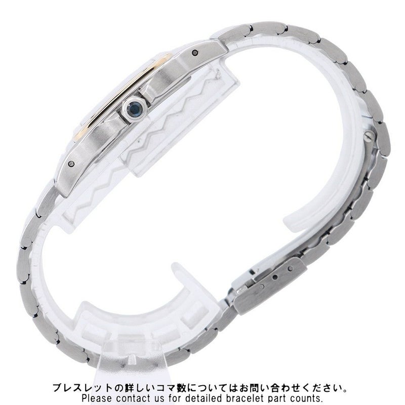 カルティエ サントスガルベ LM Cartier 腕時計 アイボリー文字盤 クォーツ