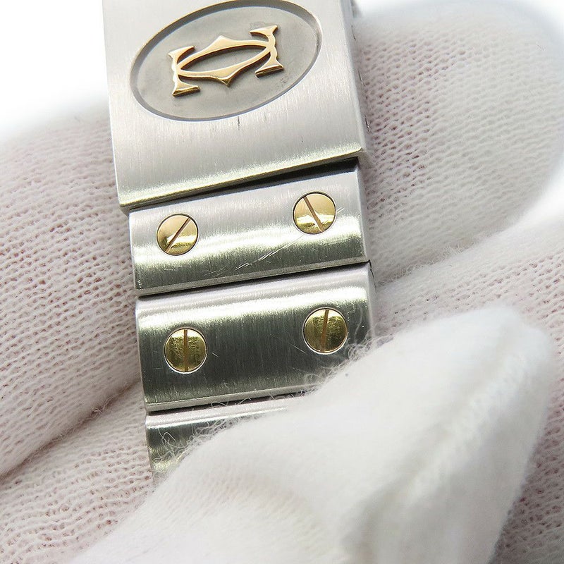 カルティエ サントスガルベ LM Cartier 腕時計 アイボリー文字盤 クォーツ