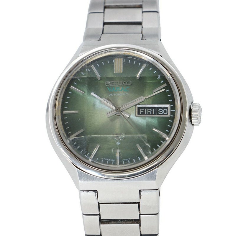 セイコー キングセイコー ヴァナック バナック デイデイト 5626-7160 SEIKO 腕時計 アンティーク グリーン文字盤