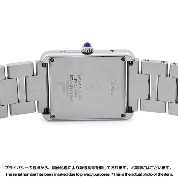 カルティエ タンク ソロ ウォッチ LM W5200014 Cartier 腕時計 ウォッチ シルバー文字盤 クォーツ