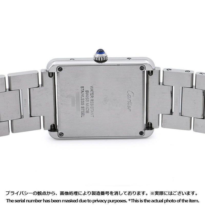 カルティエ タンク ソロ ウォッチ LM W5200014 Cartier 腕時計 ウォッチ シルバー文字盤 クォーツ
