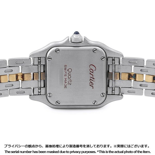 カルティエ パンテール SM 1ロウ Cartier 腕時計 アイボリー文字盤