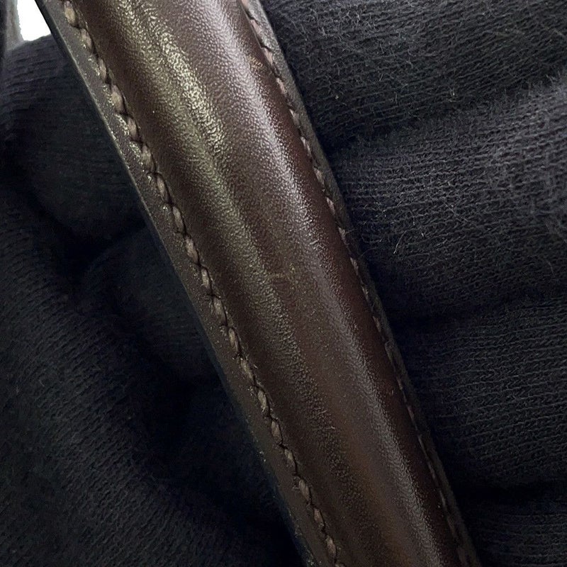 エルメス ハンドバッグ ケリー32 外縫い ショコラ/シルバー金具 ボックスカーフ □K刻印 2wayショルダー