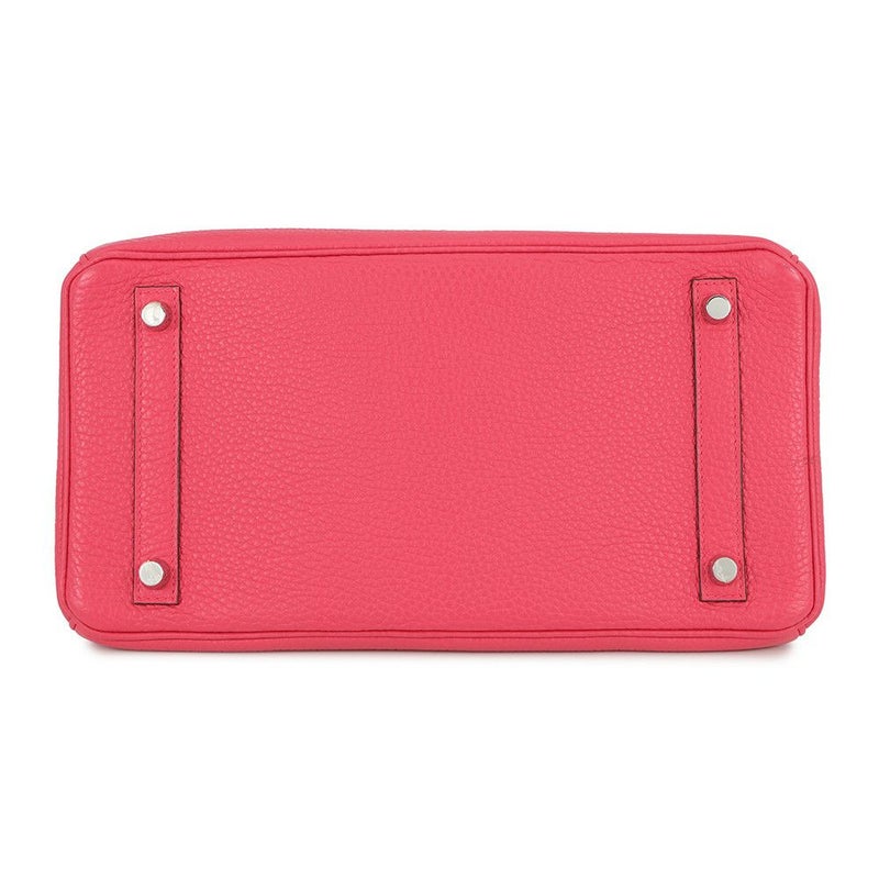 エルメス バーキン30 ローズエクストリーム/シルバー金具 トゴ D刻印 HERMES Birkin ハンドバッグ