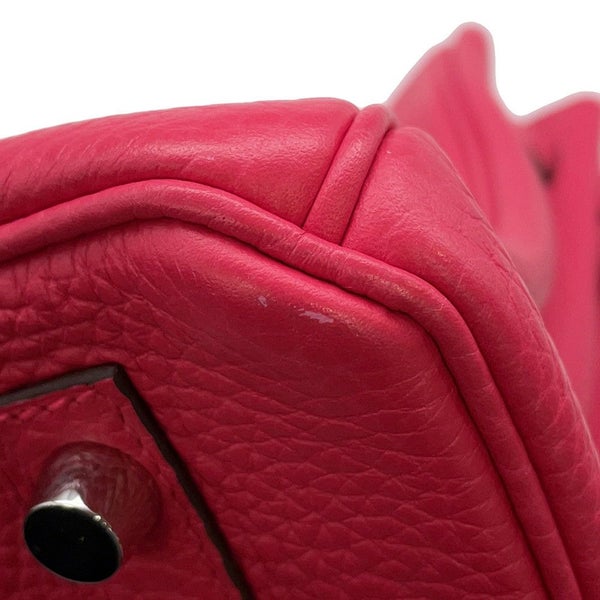 エルメス バーキン30 ローズエクストリーム/シルバー金具 トゴ D刻印 HERMES Birkin ハンドバッグ