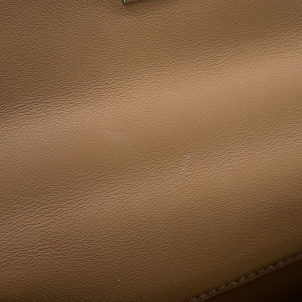 エルメス ケリー25 内縫い カラーマティック チャイ/ブループリュム/ライム/シルバー金具 スイフト U刻印 2wayショルダー