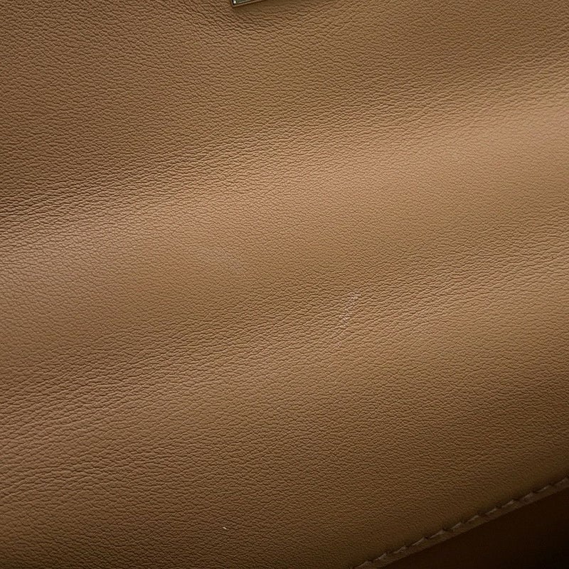 エルメス ケリー25 内縫い カラーマティック チャイ/ブループリュム/ライム/シルバー金具 スイフト U刻印 2wayショルダー