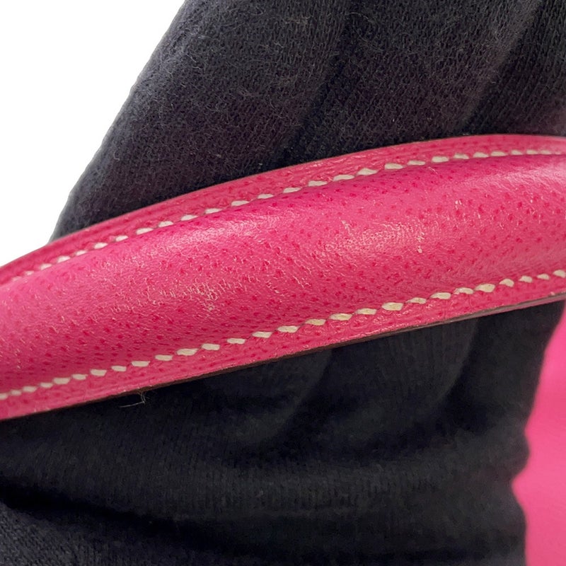 エルメス キャンディ ケリー28 内縫い ローズティリアン/ルビー/シルバー金具 エプソン □P刻印 2wayショルダー