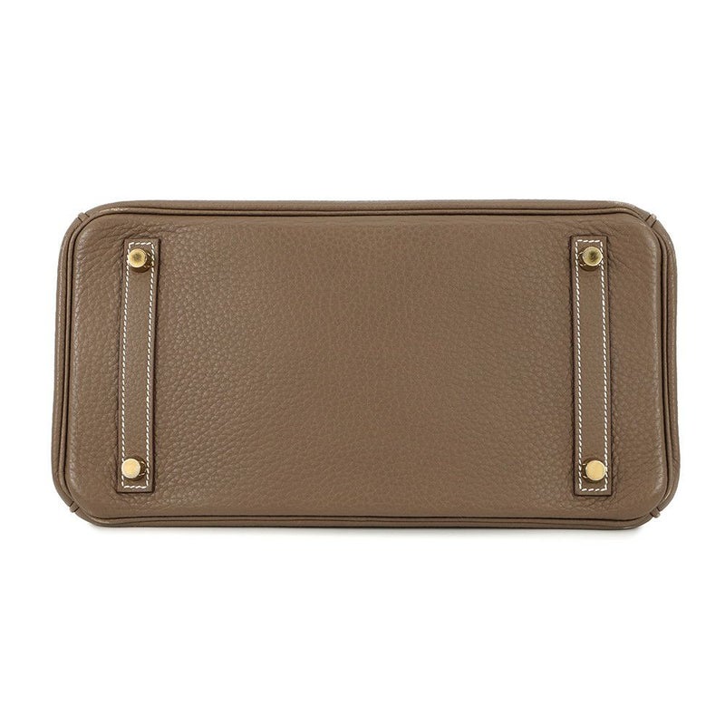 エルメス バーキン30 エトゥープ/ゴールド金具 トゴ T刻印 HERMES Birkin ハンドバッグ