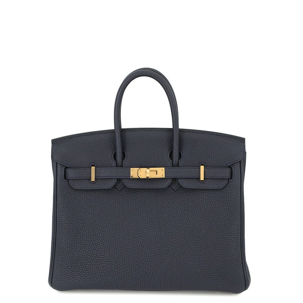 エルメス バーキン25 ブルーニュイ/ゴールド金具 トゴ Y刻印 HERMES
