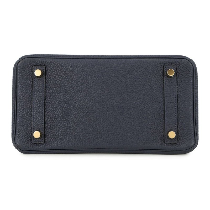 エルメス バーキン25 ブルーニュイ/ゴールド金具 トゴ Y刻印 HERMES Birkin ハンドバッグ