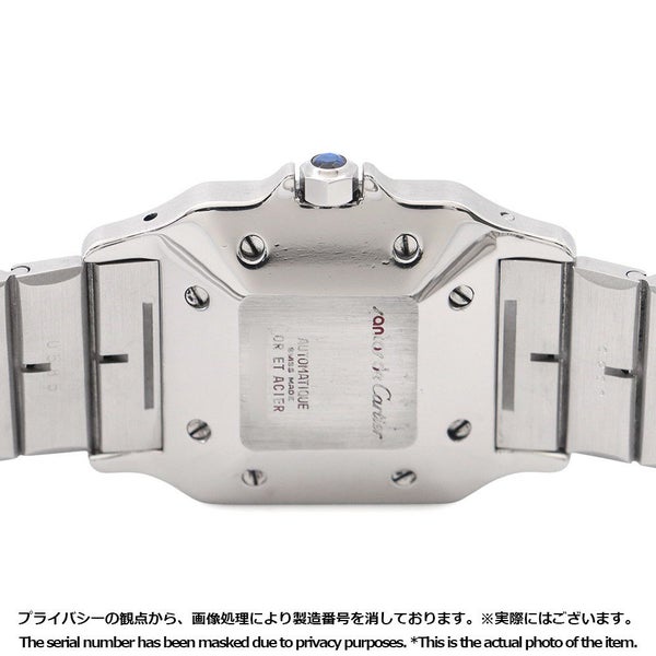 カルティエ サントスガルベ LM 81036288 Cartier 腕時計 白文字盤