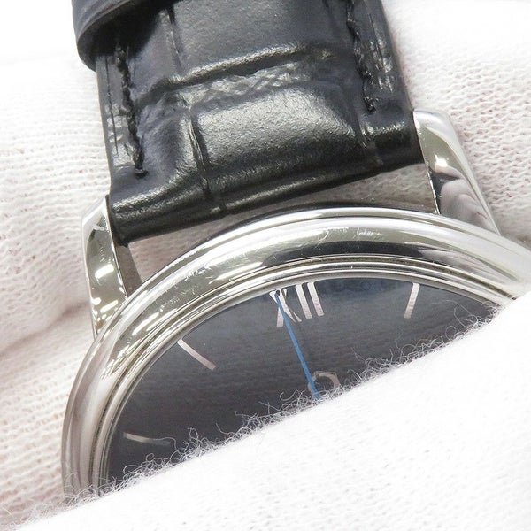 オメガ デヴィル プレステージ オービス デイト 424.13.40.20.03.003 OMEGA 腕時計 ブルー文字盤