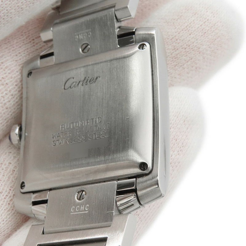 カルティエ タンクフランセーズ LM W51002Q3 Cartier 腕時計 シルバー文字盤