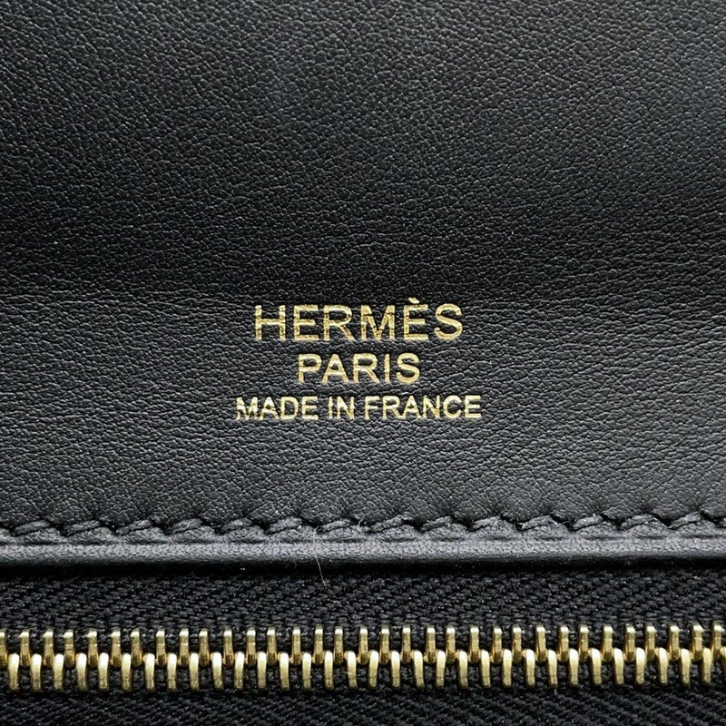 エルメス 24/24 29 サック ヴァンキャトル ブラック/ゴールド金具 トゴ/スイフト B刻印 HERMES 2wayショルダー 黒