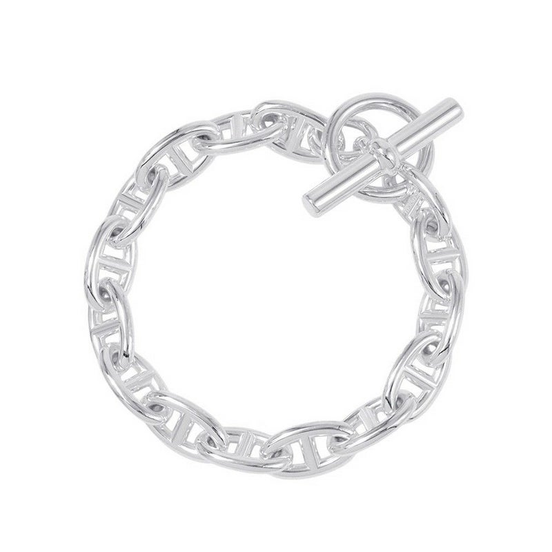 エルメス ブレスレット シェーヌダンクルGM 15コマ SV925シルバー HERMES ジュエリー