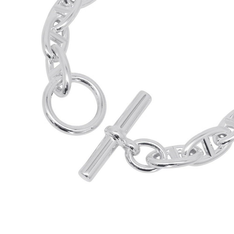 エルメス ブレスレット シェーヌダンクルGM 15コマ SV925シルバー HERMES ジュエリー