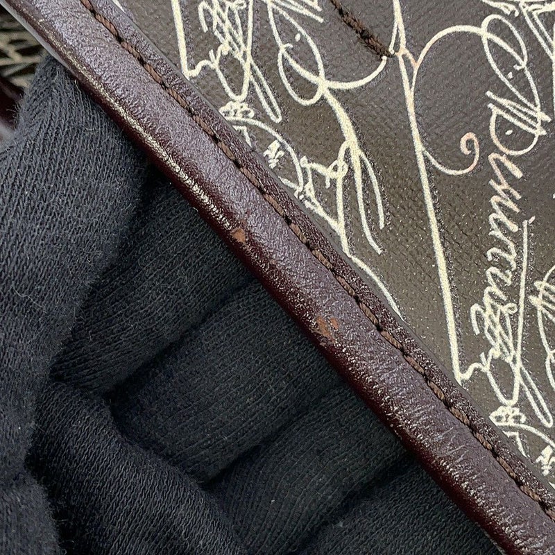 ベルルッティ トートバッグ カバ・ドゥ・ヴォヤージュ トワル・マルブフ 折り畳み式 Berluti アウトレット品