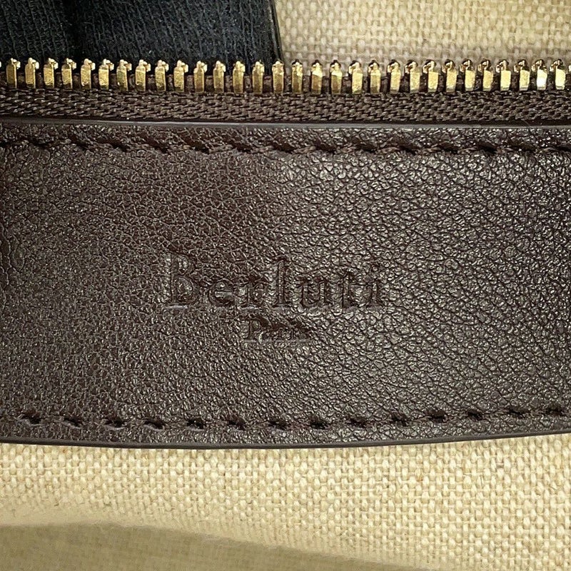 ベルルッティ トートバッグ カバ・ドゥ・ヴォヤージュ トワル・マルブフ 折り畳み式 Berluti アウトレット品