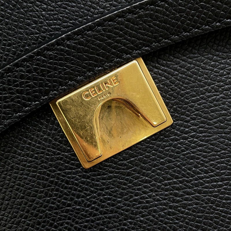 セリーヌ ハンドバッグ ベルトバッグ レザー 189153ZVA CELINE バッグ 2wayショルダー 黒