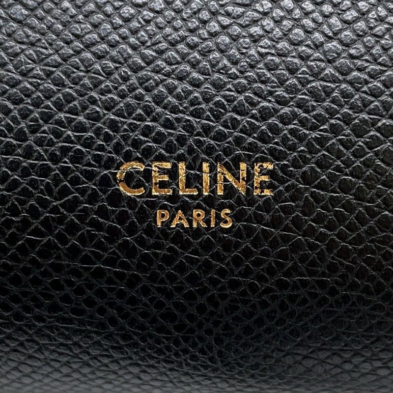 セリーヌ ハンドバッグ ベルトバッグ レザー 189153ZVA CELINE バッグ 2wayショルダー 黒