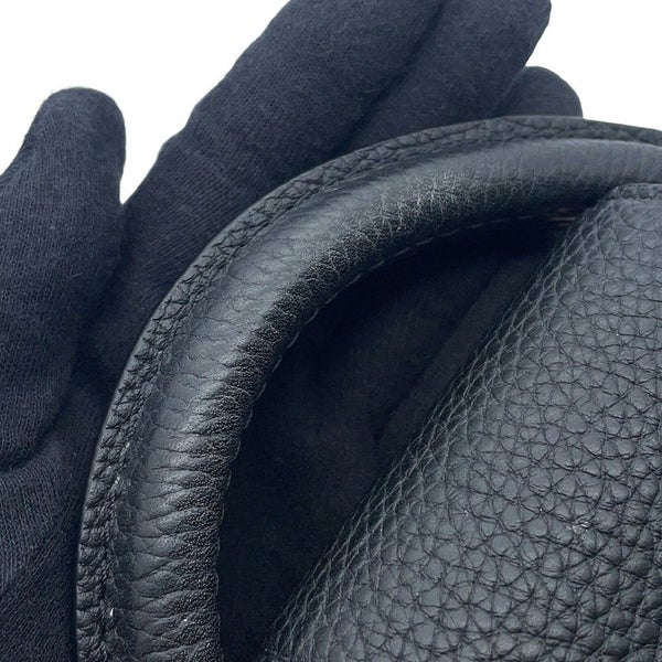 ルイヴィトン ハンドバッグ トリヨンレザー カプシーヌ NANO M10166 2wayショルダー 黒 ブラック