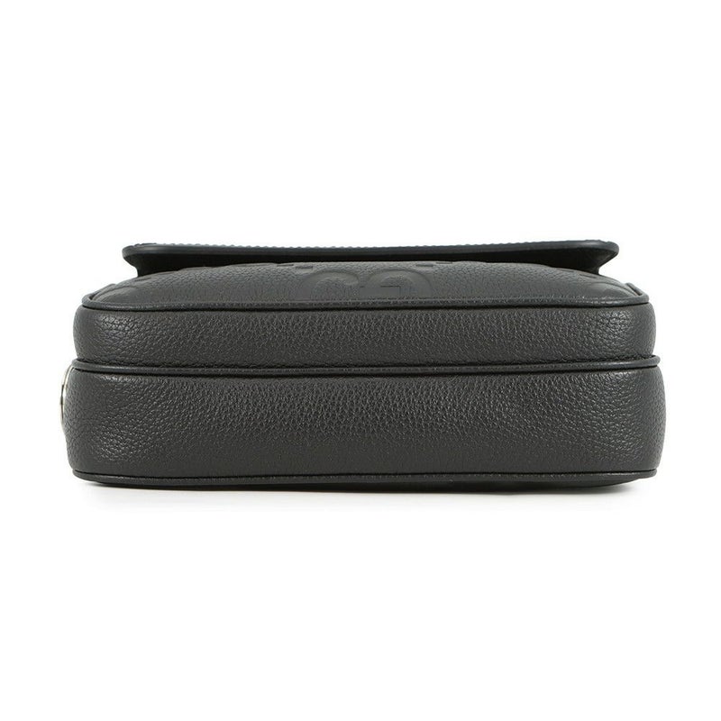 グッチ ショルダーバッグ ジャンボGG スモール クロスボディバッグ 794088 GUCCI 黒