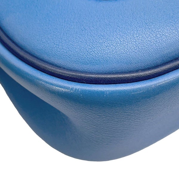 エルメス ショルダーバッグ ベルリンヌ ミニ ブルーパラダイス/ブルーサフィール/シルバー金具 スイフト □R刻印 HERMES バッグ