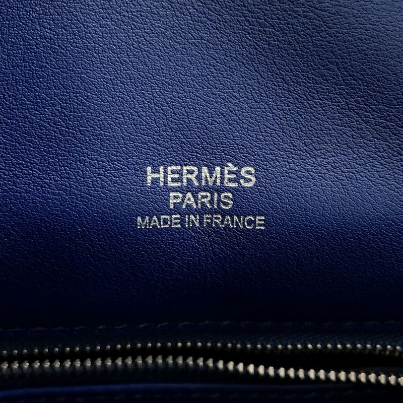 エルメス ショルダーバッグ ベルリンヌ ミニ ブルーパラダイス/ブルーサフィール/シルバー金具 スイフト □R刻印 HERMES バッグ