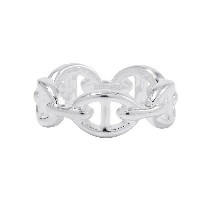 エルメス リング シェーヌダンクル アンシェネPM Enchainee SV925シルバー リングサイズ49 HERMES ジュエリー