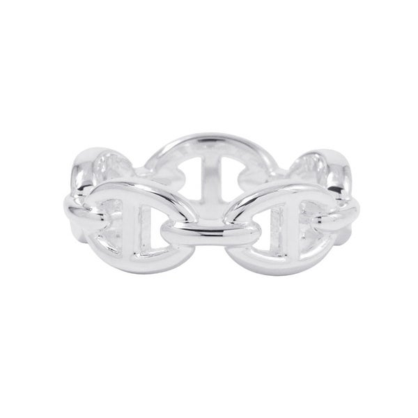 エルメス リング シェーヌダンクル アンシェネPM Enchainee SV925シルバー リングサイズ53 HERMES ジュエリー