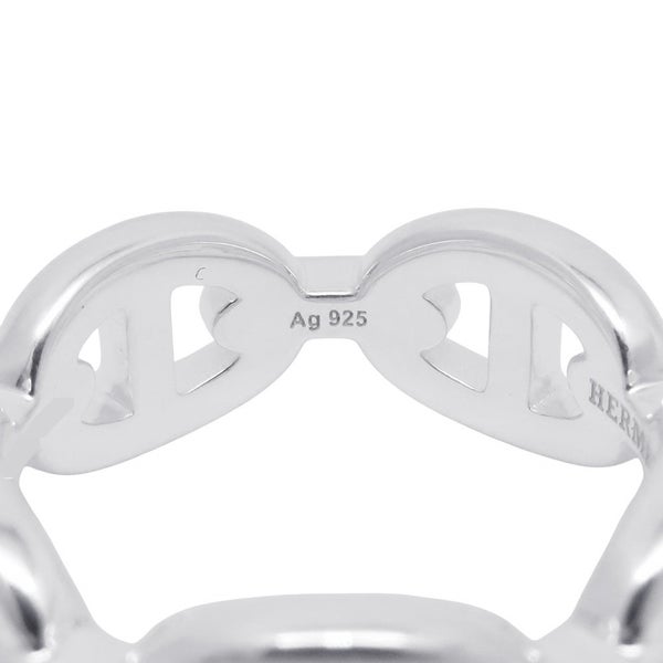 エルメス リング シェーヌダンクル アンシェネPM Enchainee SV925シルバー リングサイズ53 HERMES ジュエリー