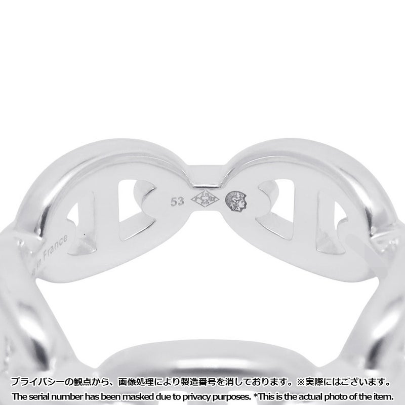 エルメス リング シェーヌダンクル アンシェネPM Enchainee SV925シルバー リングサイズ53 HERMES ジュエリー