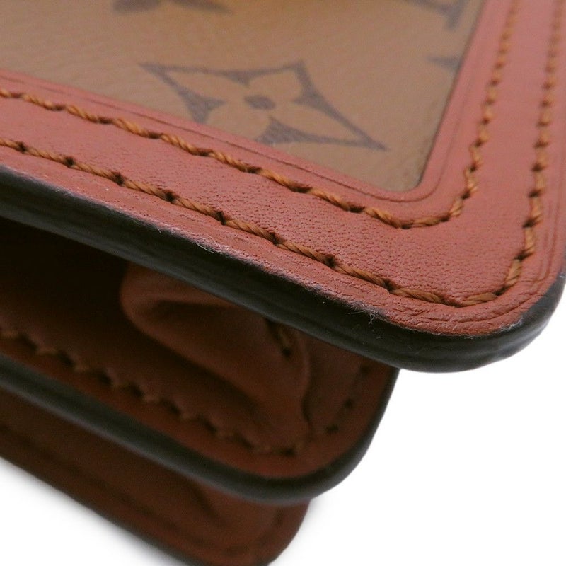 ルイヴィトン ショルダーバッグ モノグラム・リバース ドーフィーヌ MINI M44580 LOUIS VUITTON ヴィトン 黒 ブラック