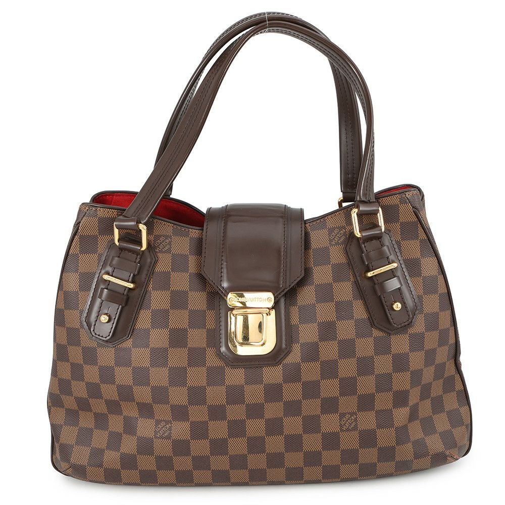 LOUIS VUITTON ダミエ トートバッグN48108美品 ルイヴィトン トートバッグ ダミエ・エベヌ グリートN48108 LOUIS