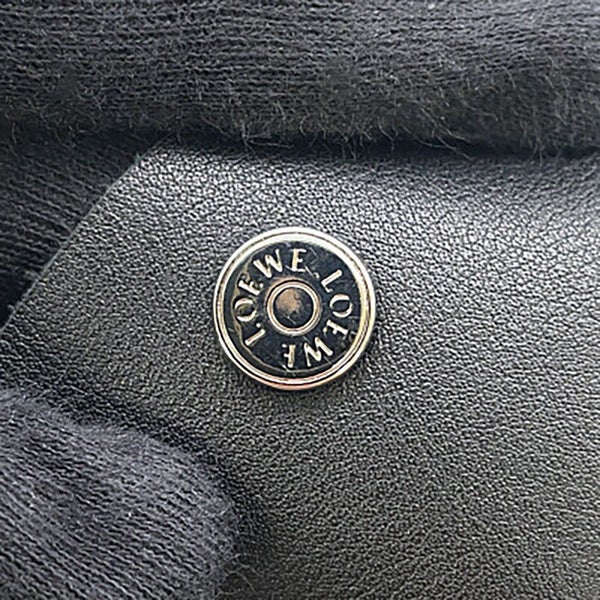 ロエベ リュック アナグラム ショッパーバック レザー LOEWE 2way トートバッグ 黒