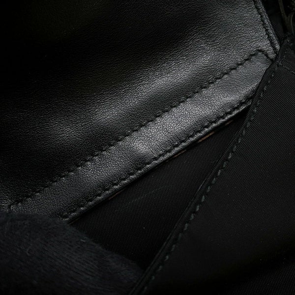 プラダ リュック レオパード Re-Nylon ナイロン 1BZ811 PRADA バッグ 黒