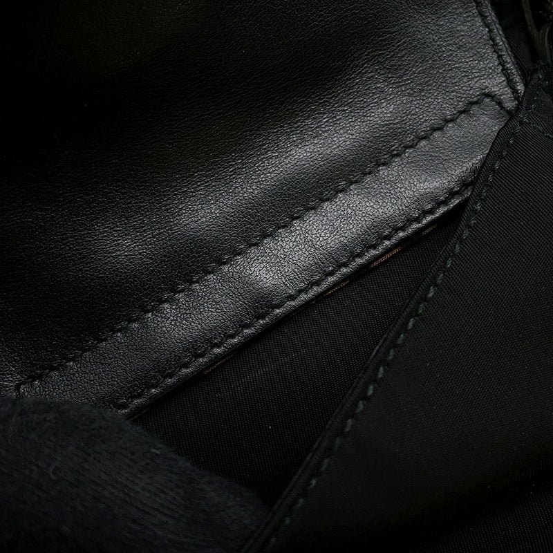 プラダ リュック レオパード Re-Nylon ナイロン 1BZ811 PRADA バッグ 黒