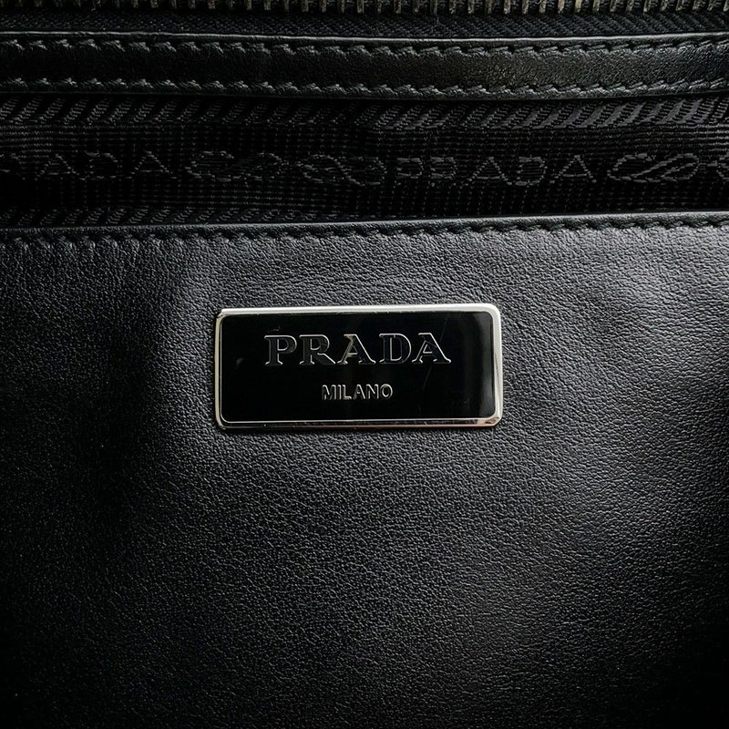 プラダ リュック レオパード Re-Nylon ナイロン 1BZ811 PRADA バッグ 黒