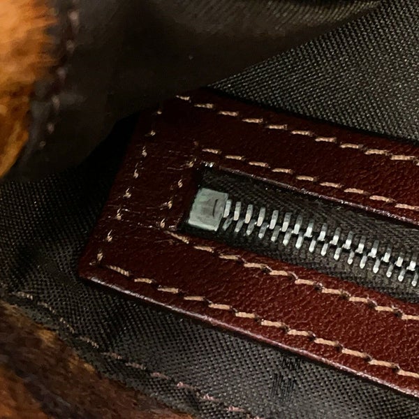 フェンディ ショルダーバッグ マンマバケット ハラコ レザー 2376 FENDI ワンショルダーバッグ