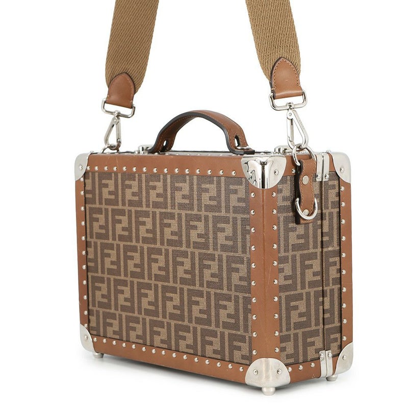 フェンディ トランクケース ズッカ 旅行用バッグ 7VV134 FENDI 2way