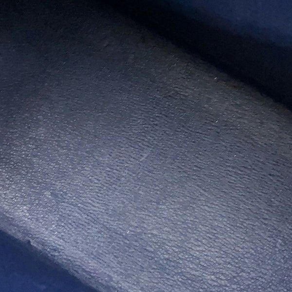 エルメス ハンドバッグ ケリー25 外縫い ブルーサフィール/シルバー金具 アリゲーターシャイン C刻印 2wayショルダー