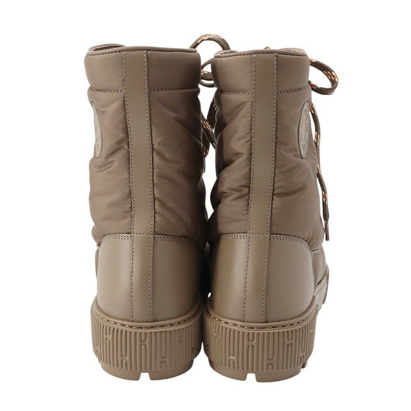 エルメス ブーツ フレッシュ ファブリック レディースサイズ37.5 HERMES ショートブーツ 靴