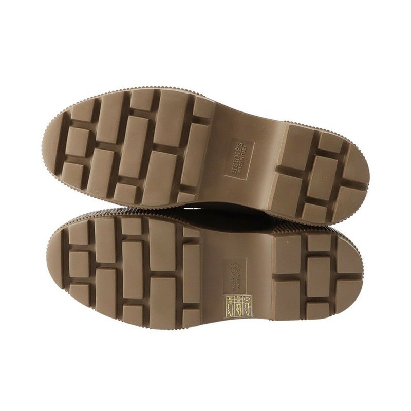 エルメス ブーツ フレッシュ ファブリック レディースサイズ37.5 HERMES ショートブーツ 靴