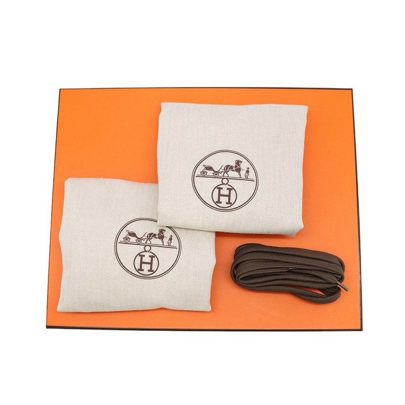 エルメス ブーツ フレッシュ ファブリック レディースサイズ37.5 HERMES ショートブーツ 靴