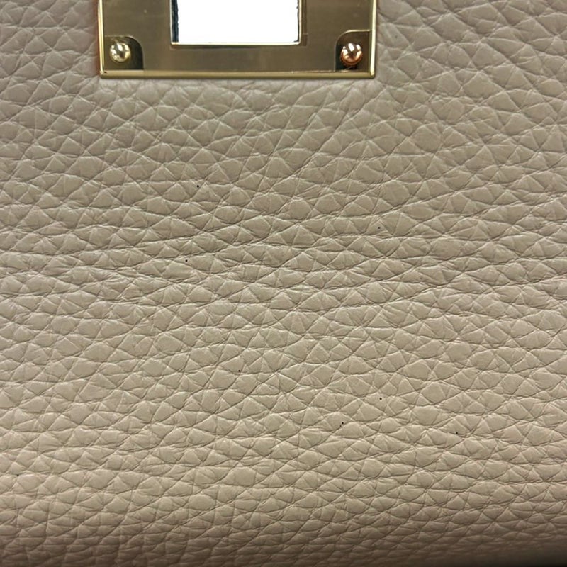 エルメス ハンドバッグ ケリー28 内縫い トレンチ/ゴールド金具 トゴ Z刻印 2wayショルダー