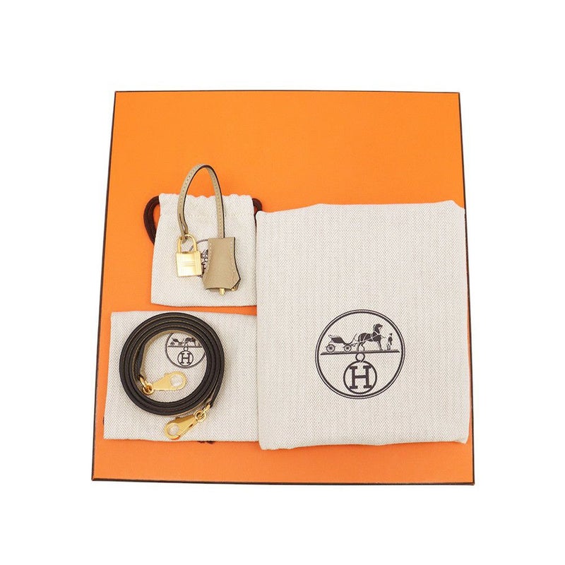 エルメス ハンドバッグ ケリー28 内縫い トレンチ/ゴールド金具 トゴ Z刻印 2wayショルダー