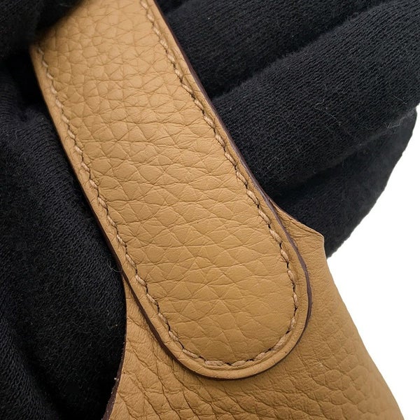 エルメス ハンドバッグ ピコタンロックPM ビスキュイ/ゴールド金具 トリヨンクレマンス B刻印